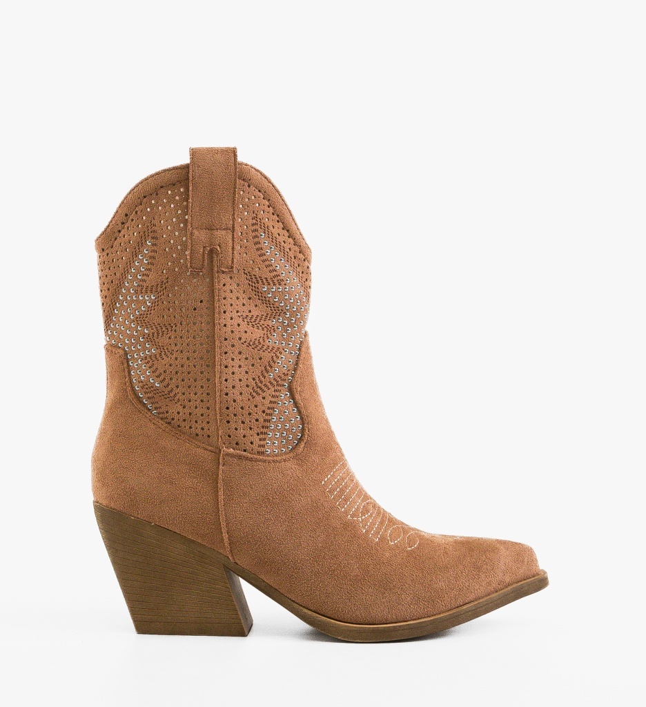 Botine Buroca Camel Depurtat - Eleganță și Confort - imagine 5