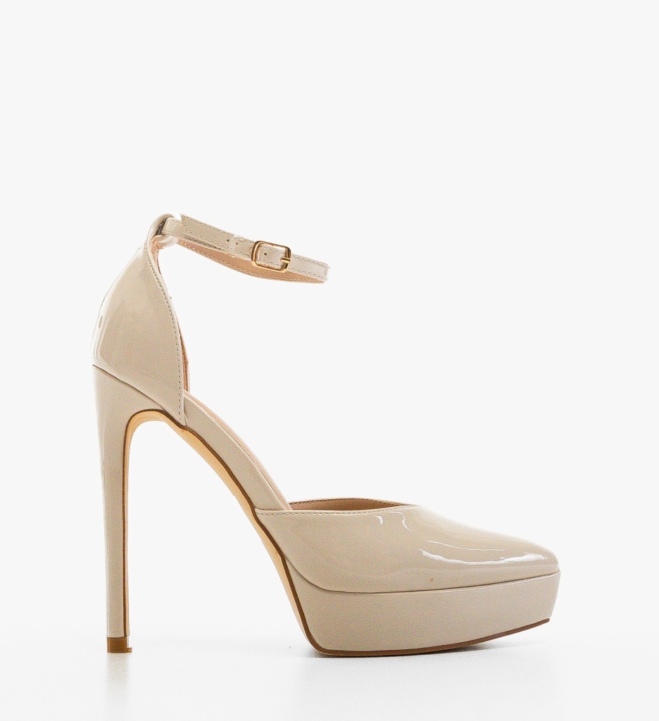 Pantofi Nude Rada | Toc Elegant & Confortabil - imagine 10
