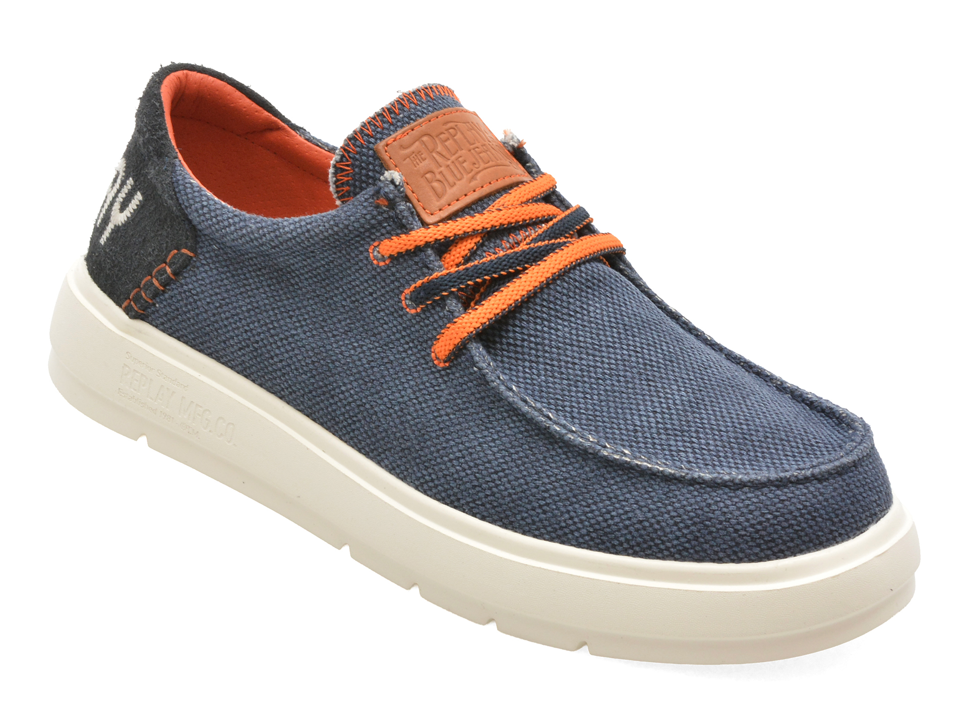 Mocasini Replay Barbati Bleumarin MZ8G01T