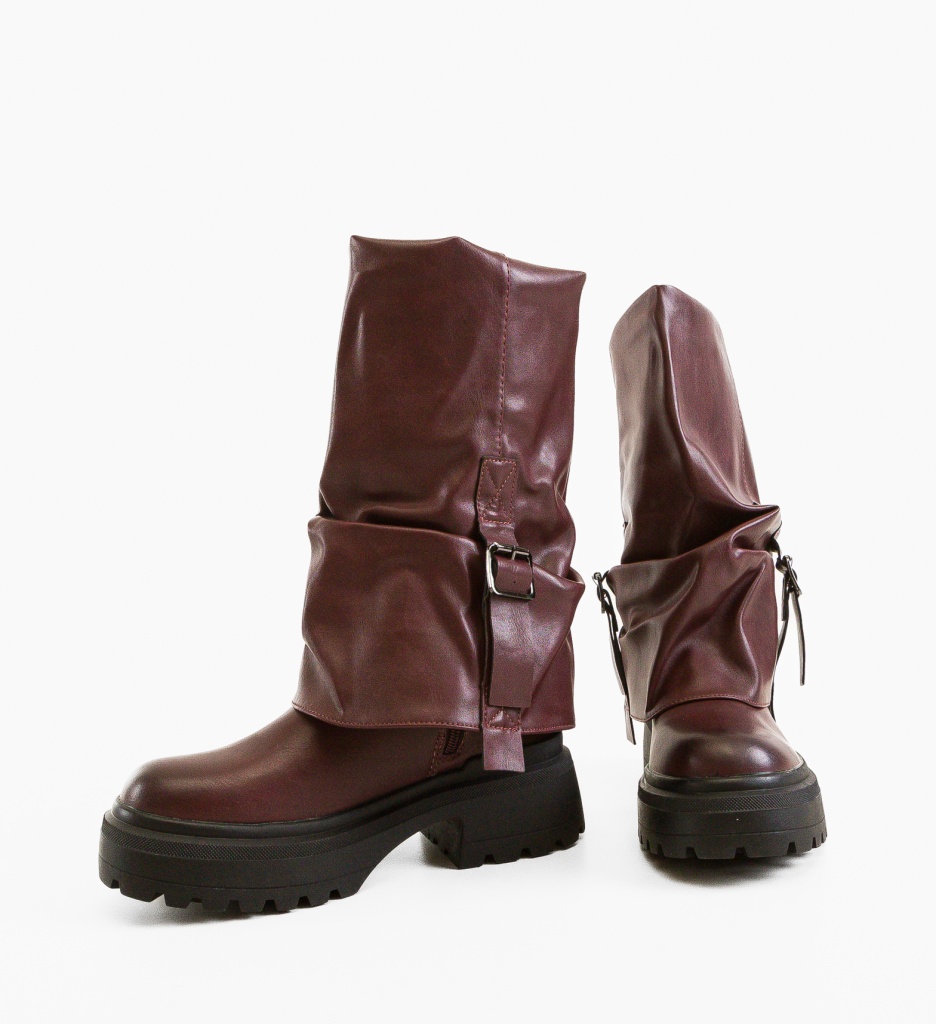 Cizme Dama Grena Elegante - Comfort Premium - imagine 5