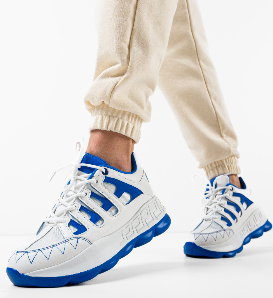 Sneakers Edgar Albastri - Confort și Stil