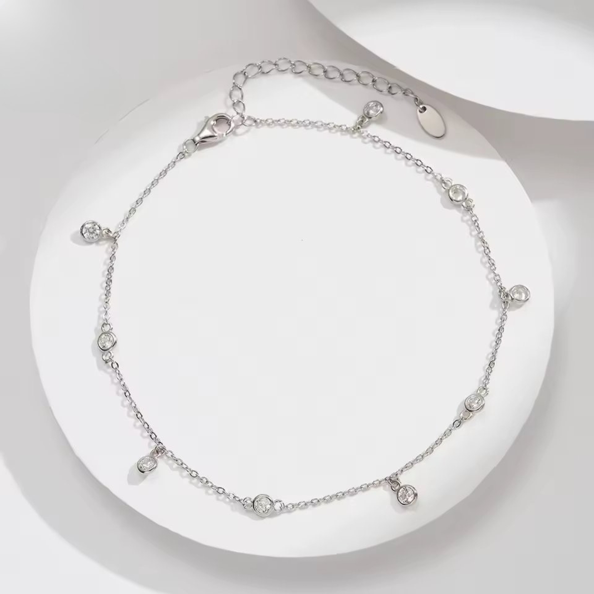 Brățară Gleznă Argint 925 Delis - Eleganță Premium - imagine 3