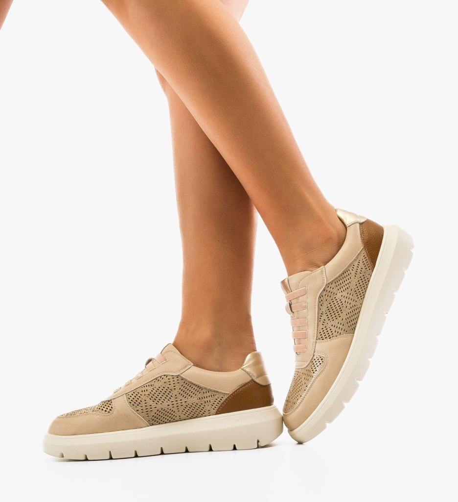 Pantofi Casual Philim Bej – Confort și Eleganță - imagine 3