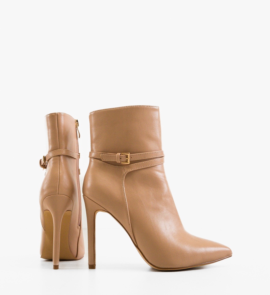 Botine Dama Barbara Nude | Eleganță și Stil - imagine 5