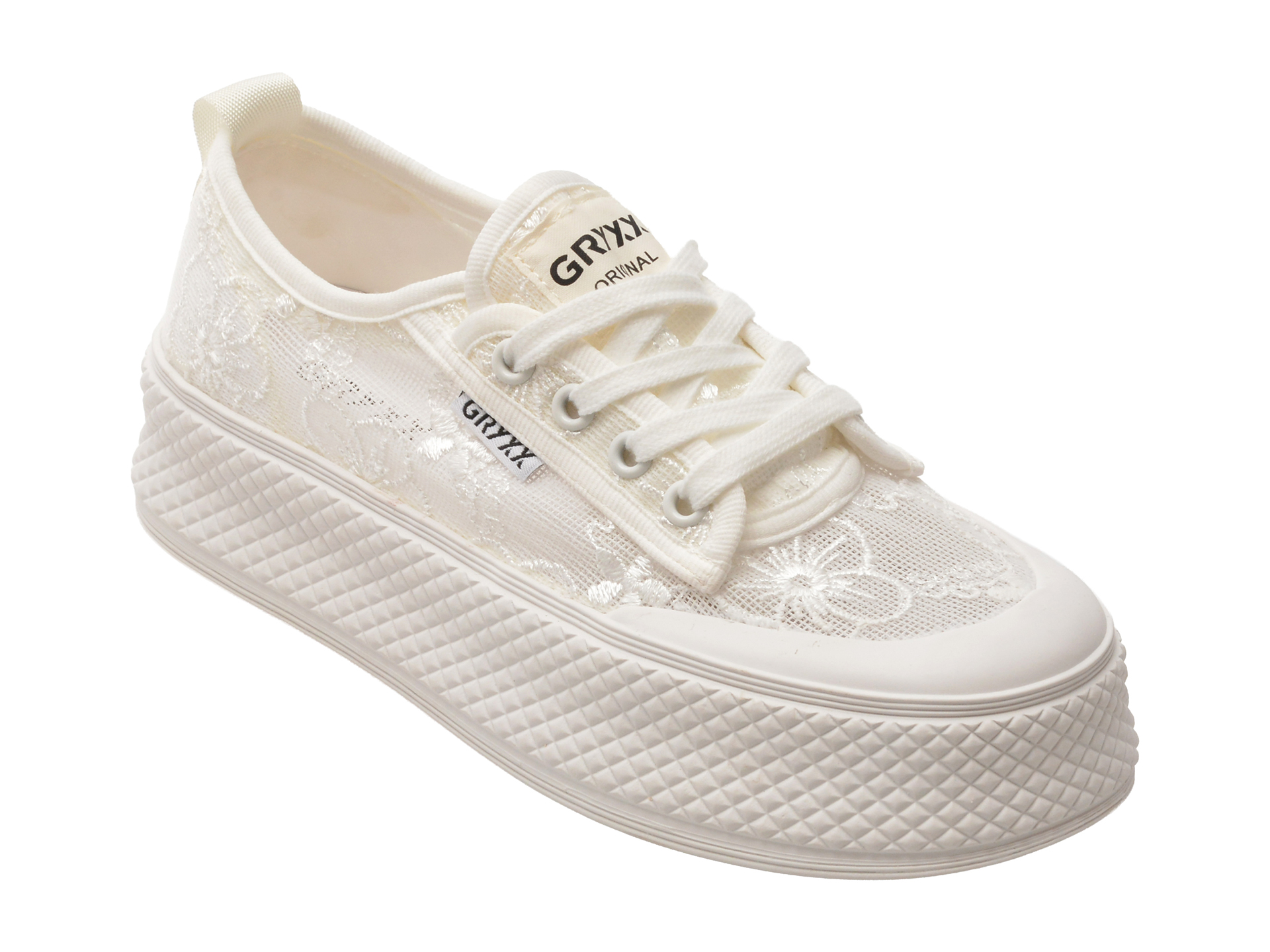 Pantofi GRYXX Albi pentru Femei - Confort