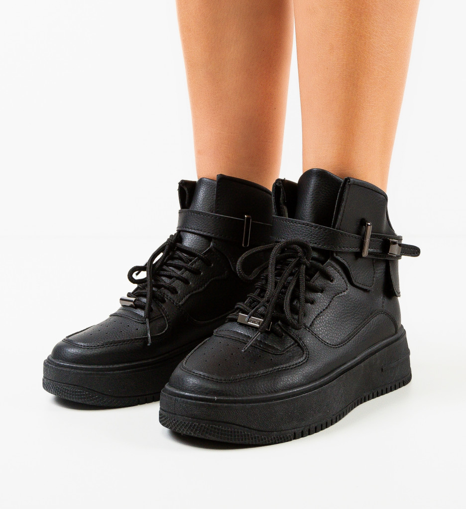 Sneakers Impex Negri - Confort și Stil - imagine 2