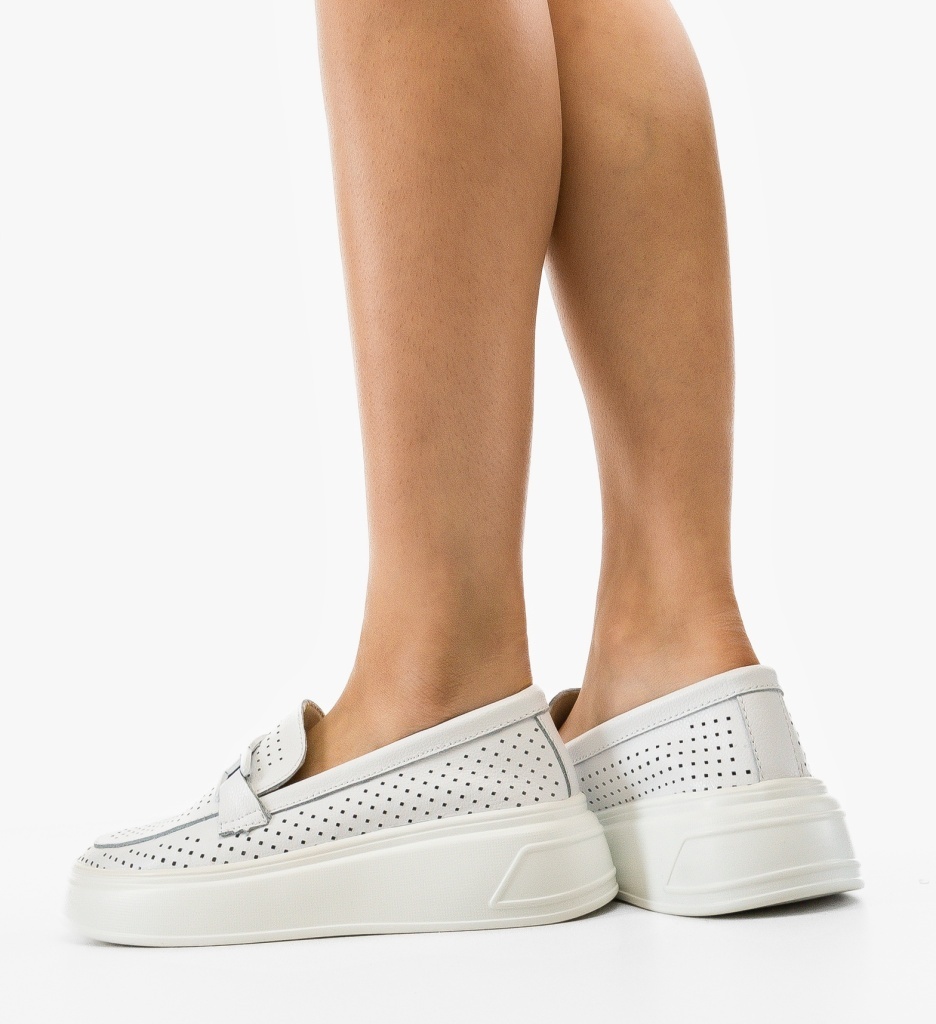 Pantofi Casual Lezzer Albi - Stil și Confort Zilnic - imagine 3
