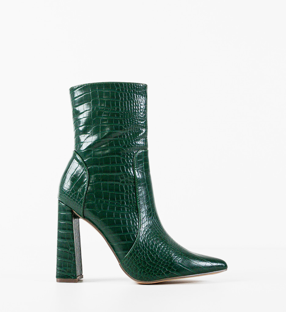 Botine Lutfi Verzi - Eleganță și Stil - imagine 5