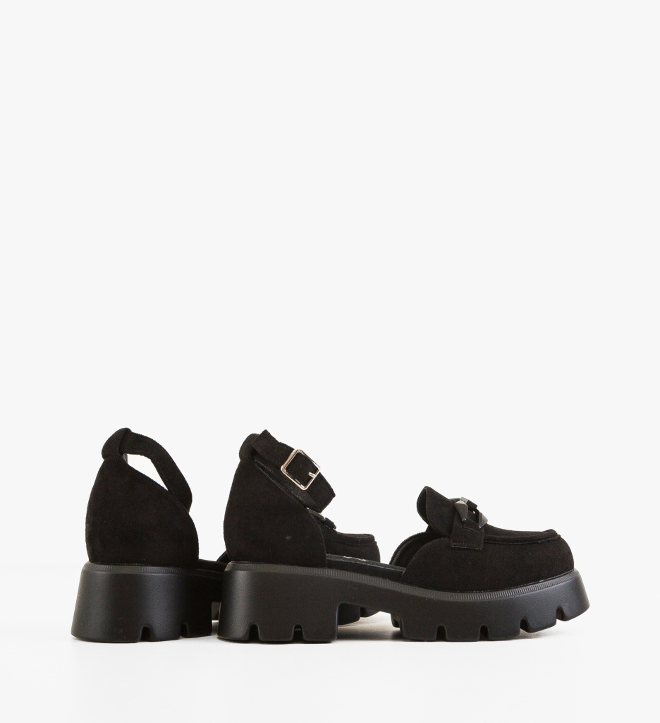 Pantofi Casual Dama Karmel Negri 2 - Confort - imagine 2