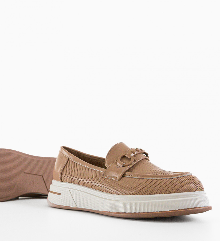 Pantofi Casual Kores Bej - Confort și Stil - imagine 6