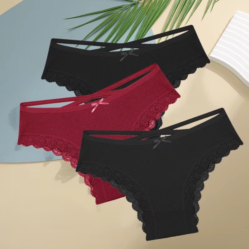 Set 3 Chiloți Dama Picadili - Confort Bumbac