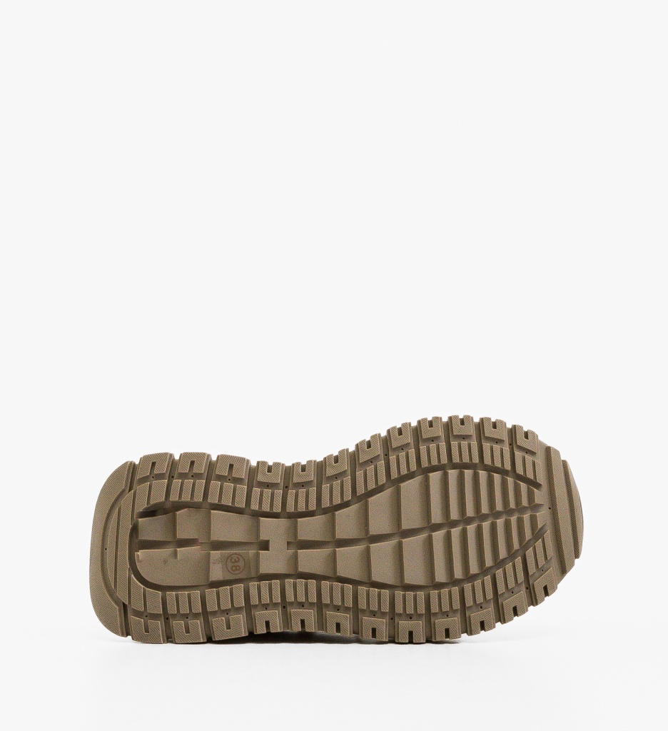 Sneakers Dama Jahe Khaki - Confort & Stil - imagine 3