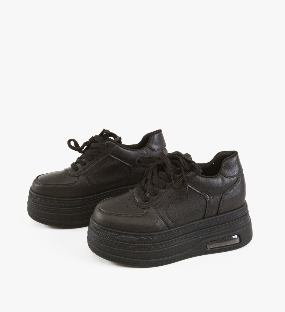 Sneakers Dama Mixing Negri - Confort și Stil - imagine 6