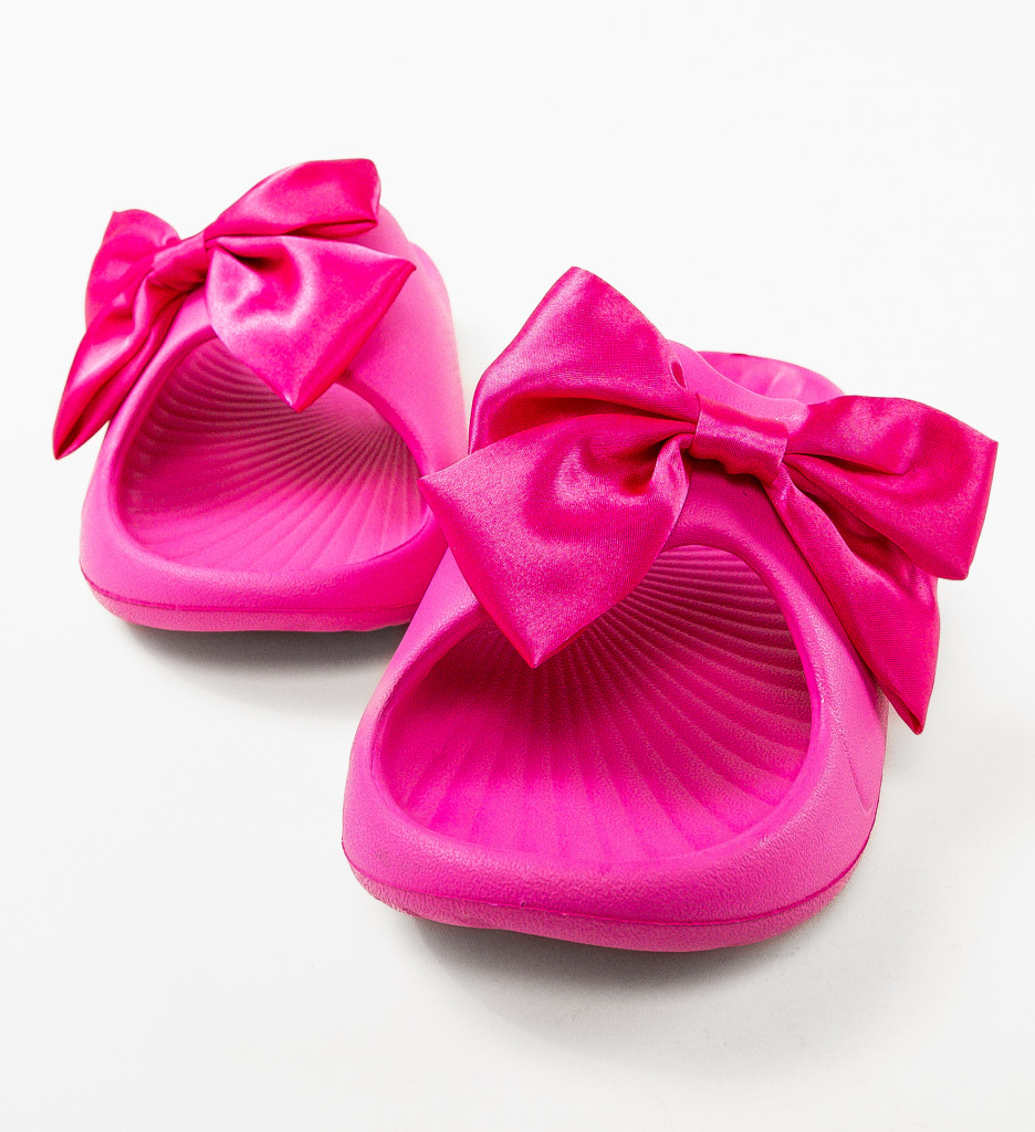 Papuci Dama Fashlady Fuchsia - Confort si Stil - imagine 5