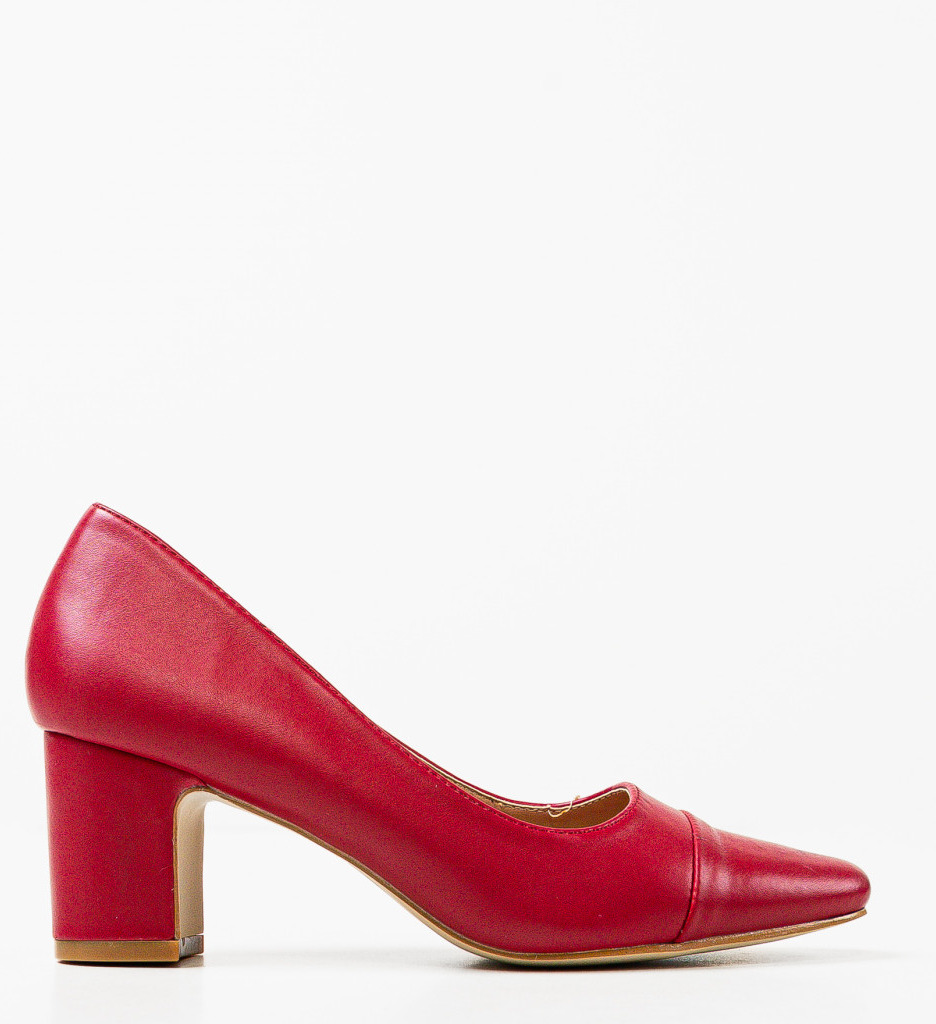 Pantofi Dama Parrish Grena | Eleganță și Stil - imagine 4