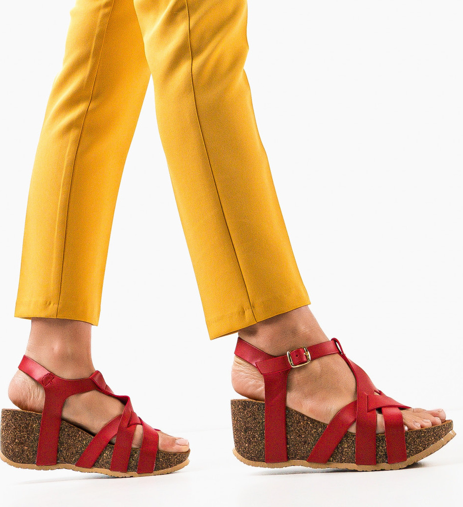 Platforme Chelsea Rosii - Stil și Confort - imagine 2
