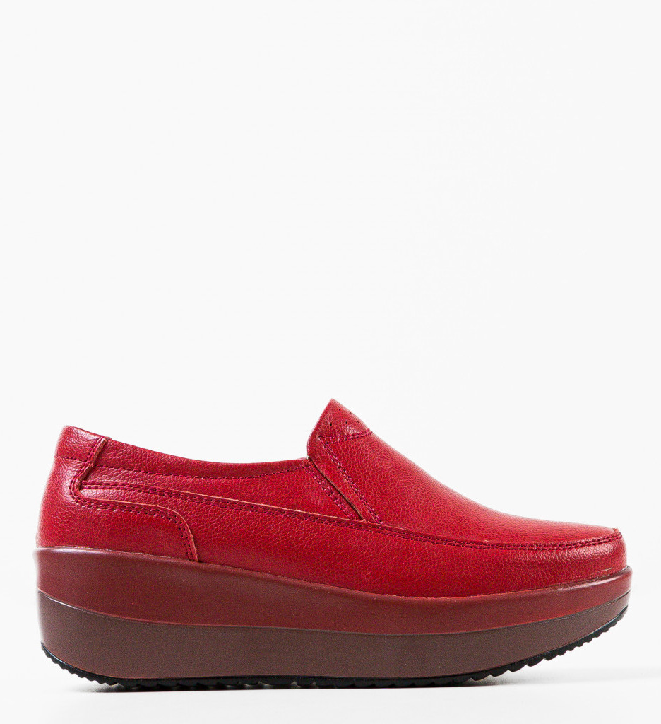 Pantofi Casual Rosii Freeman | Stil și Confort - imagine 4
