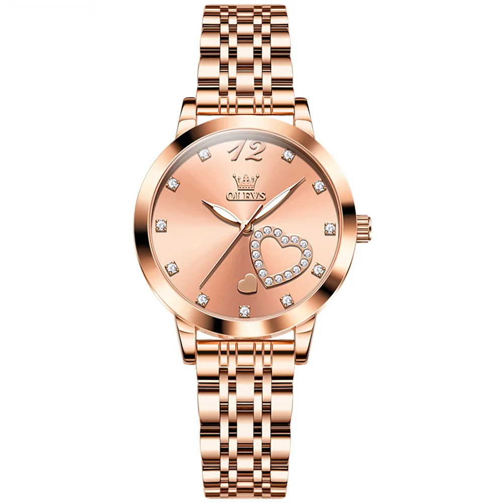 Ceas Dama Olevs CS1691 Rose Gold Elegance