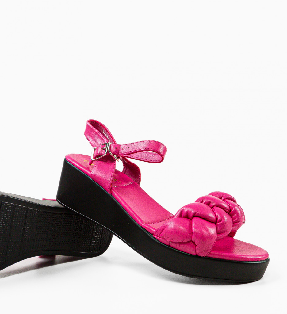 Sandale Roroz Fuchsia - Eleganță și Confort - imagine 6