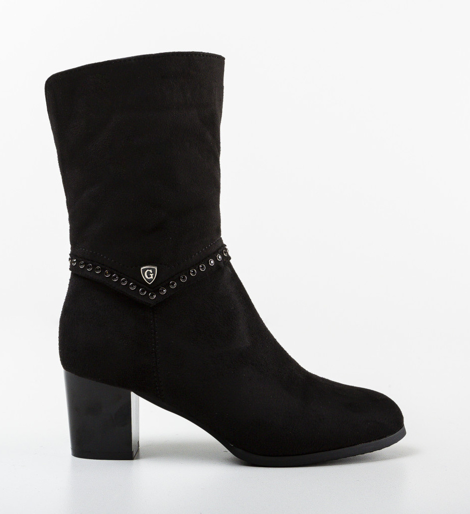 Botine Opresca Negre 2 Depurtat - Eleganță și Confort - imagine 5