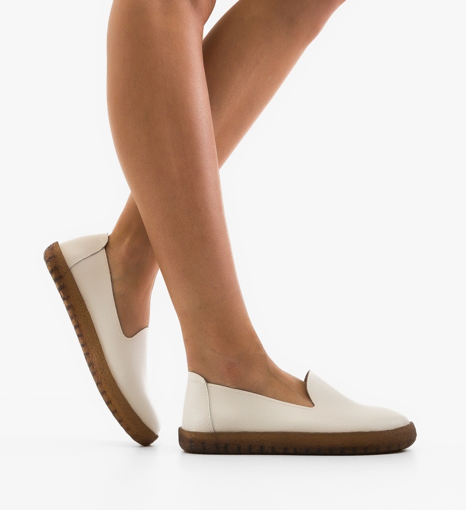 Espadrile Dama Albe - Confort și Stil Casual