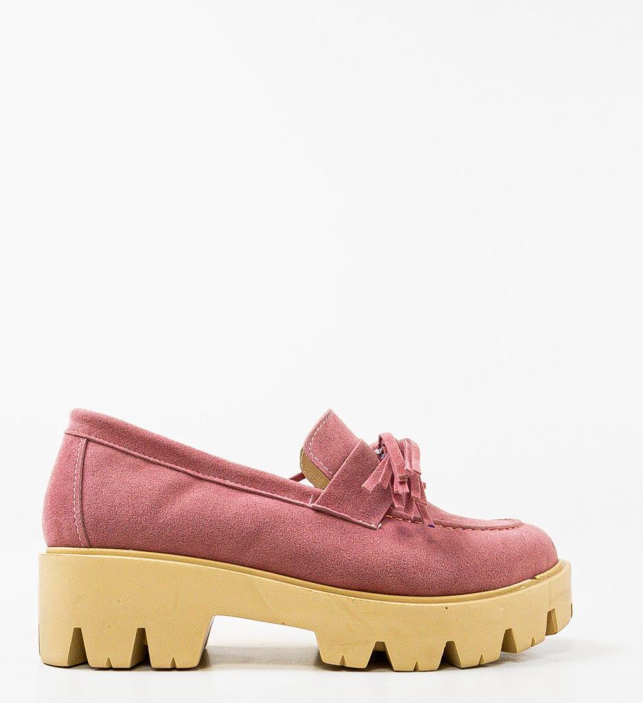 Pantofi Casual Roz Sigvald - Confort și Stil - imagine 3