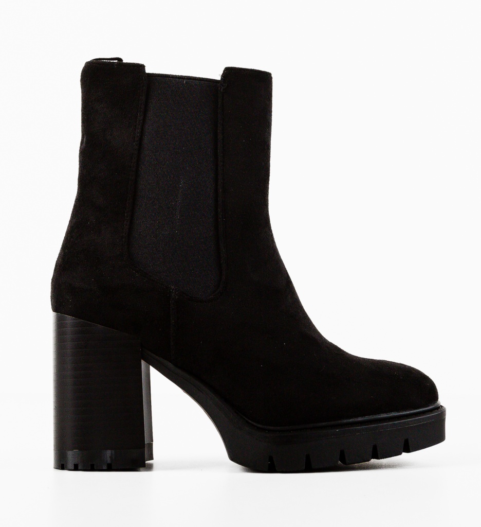 Botine Dama Gideon Negre | Eleganță și Confort - imagine 4