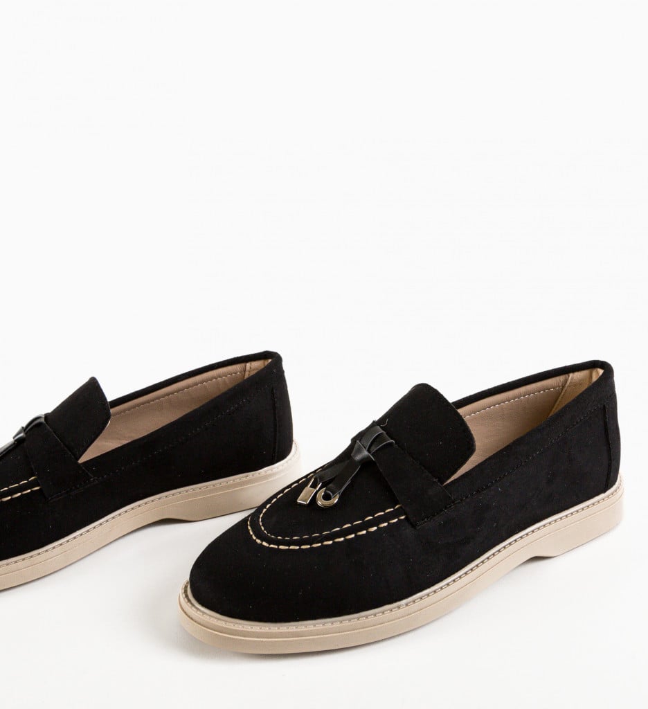 Pantofi Casual Evelynne Negri | Confort & Stil - imagine 2