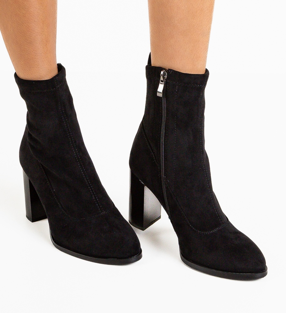Botine Dama Tagada Negre | Eleganță și Confort - imagine 3