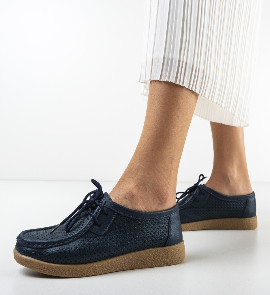 Pantofi Yorker Bleumarin - Stil și Confort - imagine 2