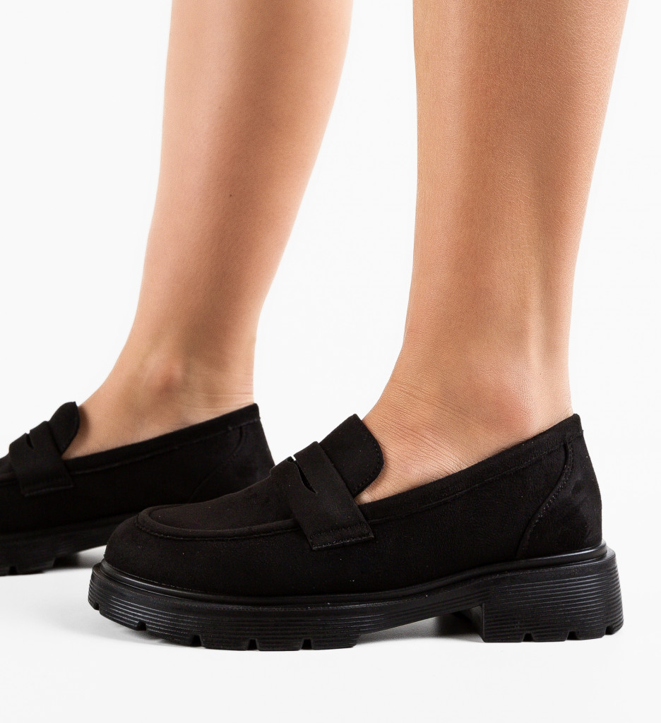 Pantofi Casual Woody Negri 2 - Confort și Stil - imagine 2
