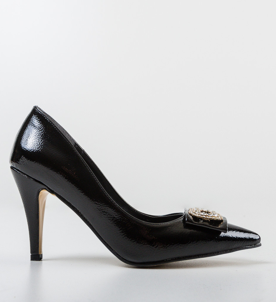 Pantofi cu Toc Esica Negri - Eleganță Asigurată - imagine 4