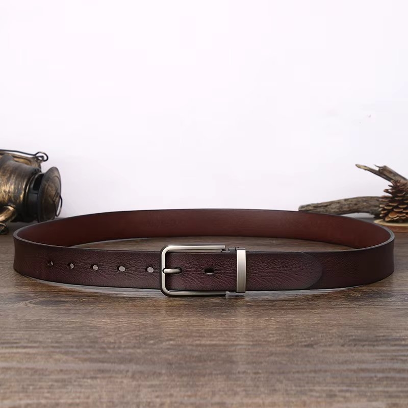 Curea Barbati Delis Piele Naturala C-162 - imagine 3