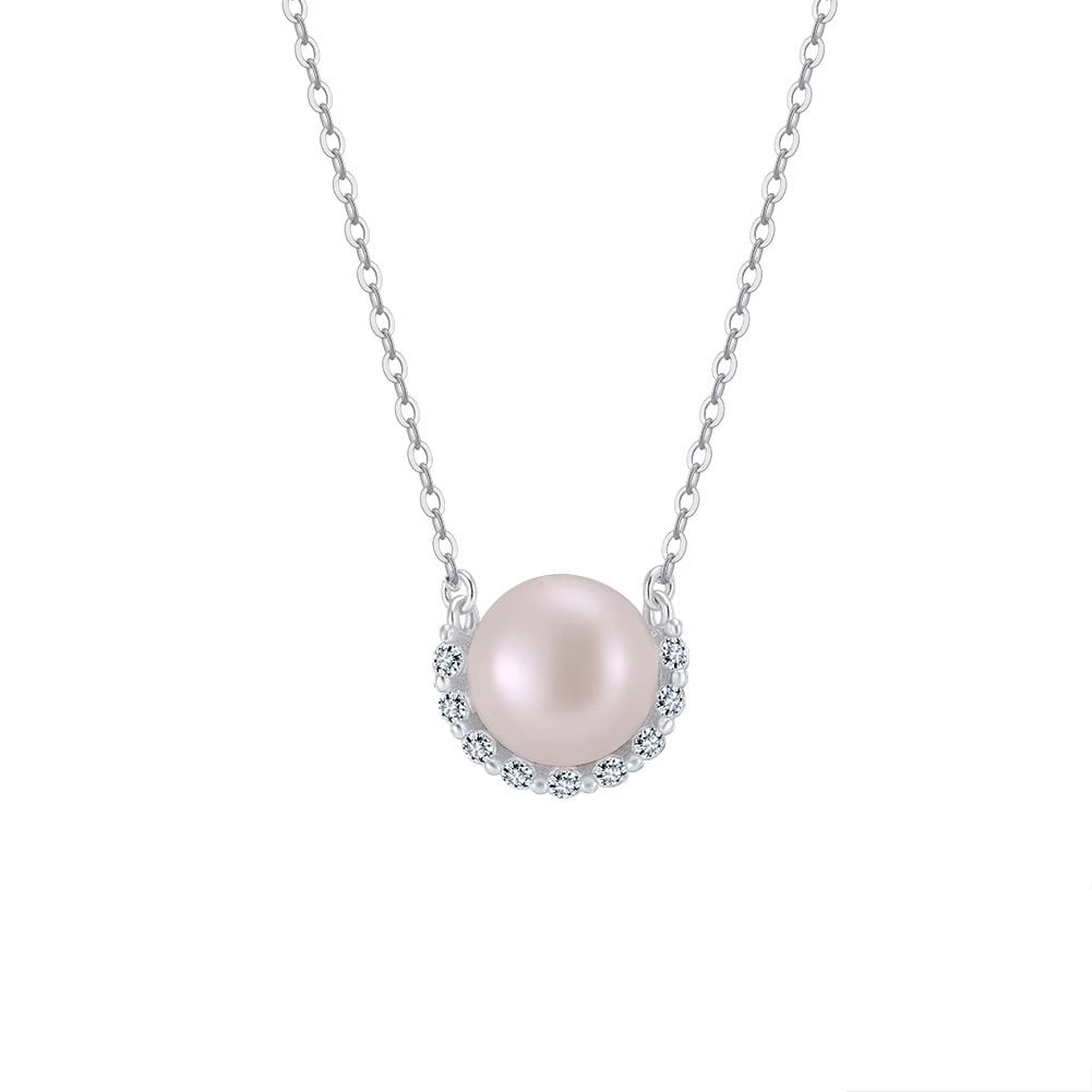 Lantisor argint 925 JW1705 cu perla naturala, Zhuhai