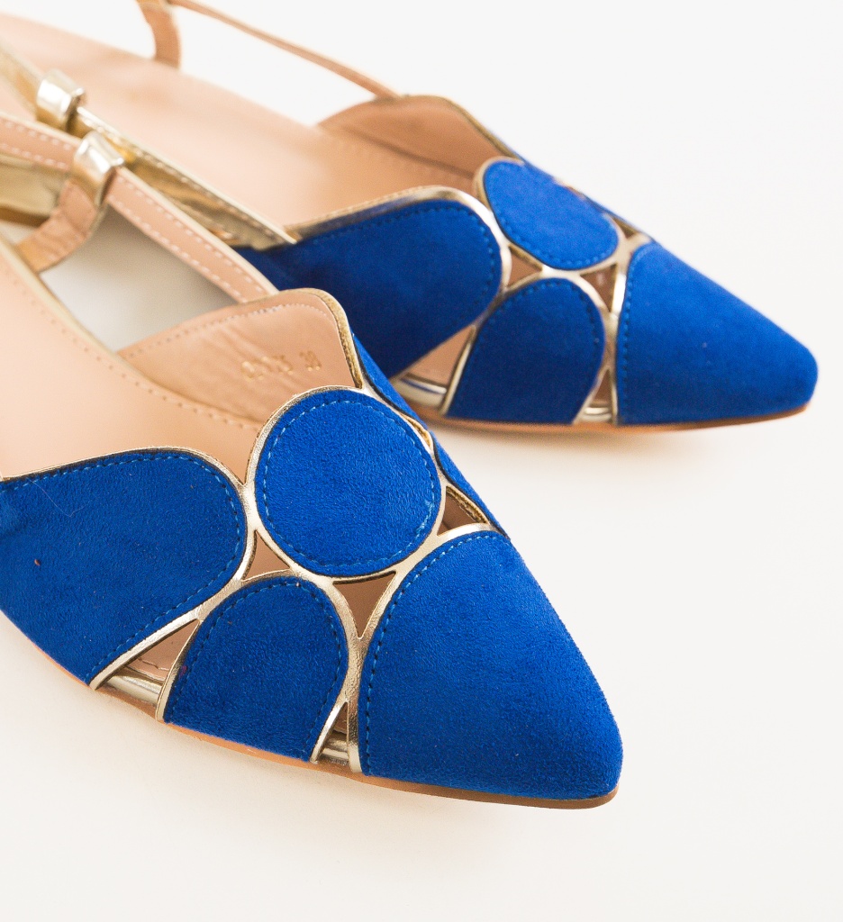 Pantofi dama Xquenda Bleumarin eleganți - imagine 8
