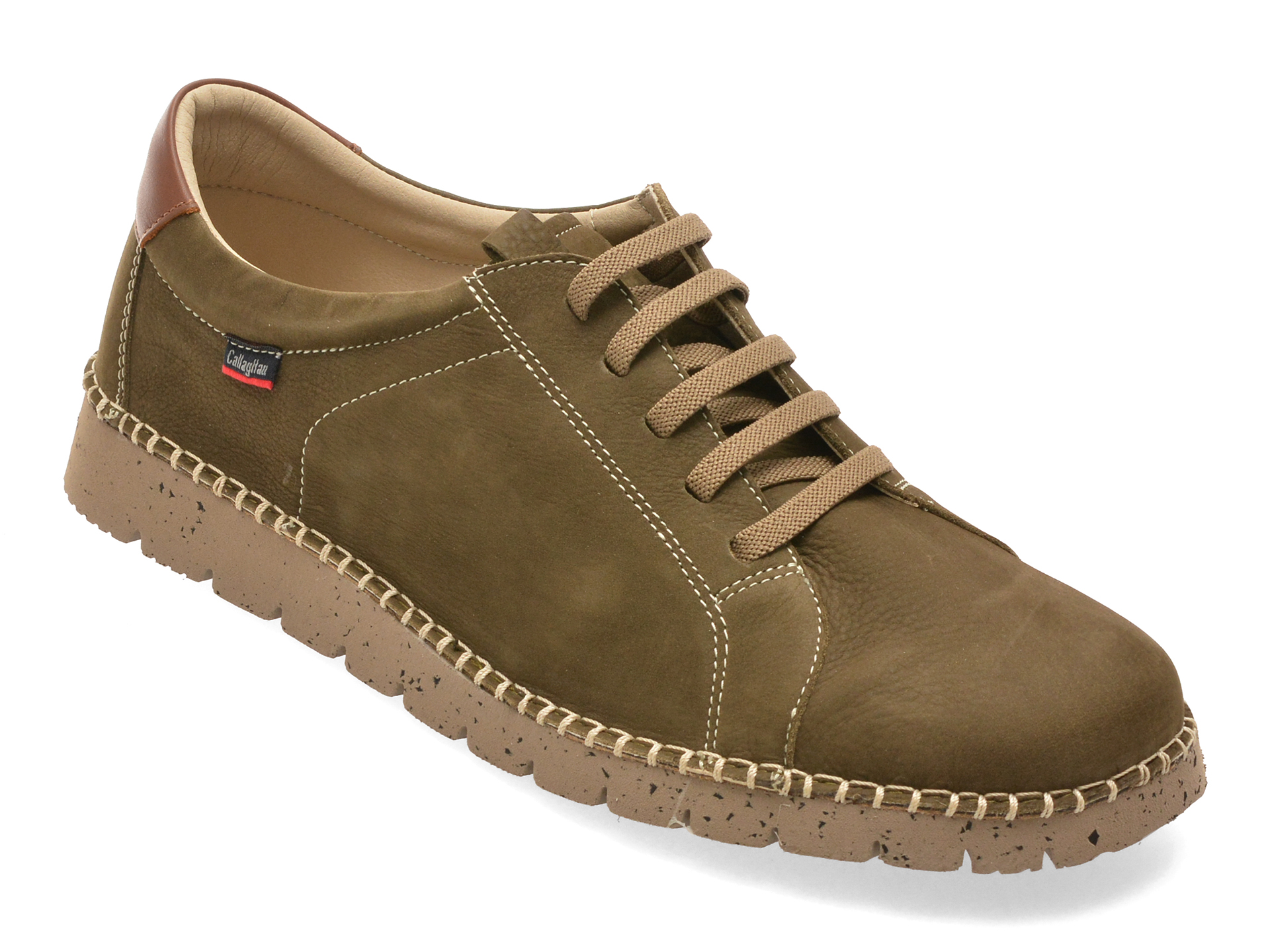 Pantofi Callaghan Kaki din Piele Naturală