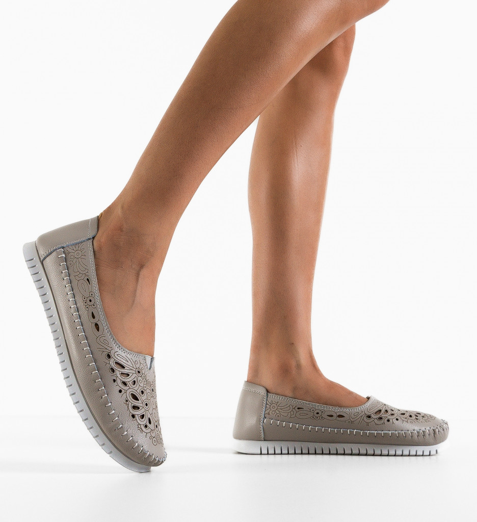 Pantofi Casual Fytay Gri | Confort și Stil Zilnic - imagine 4