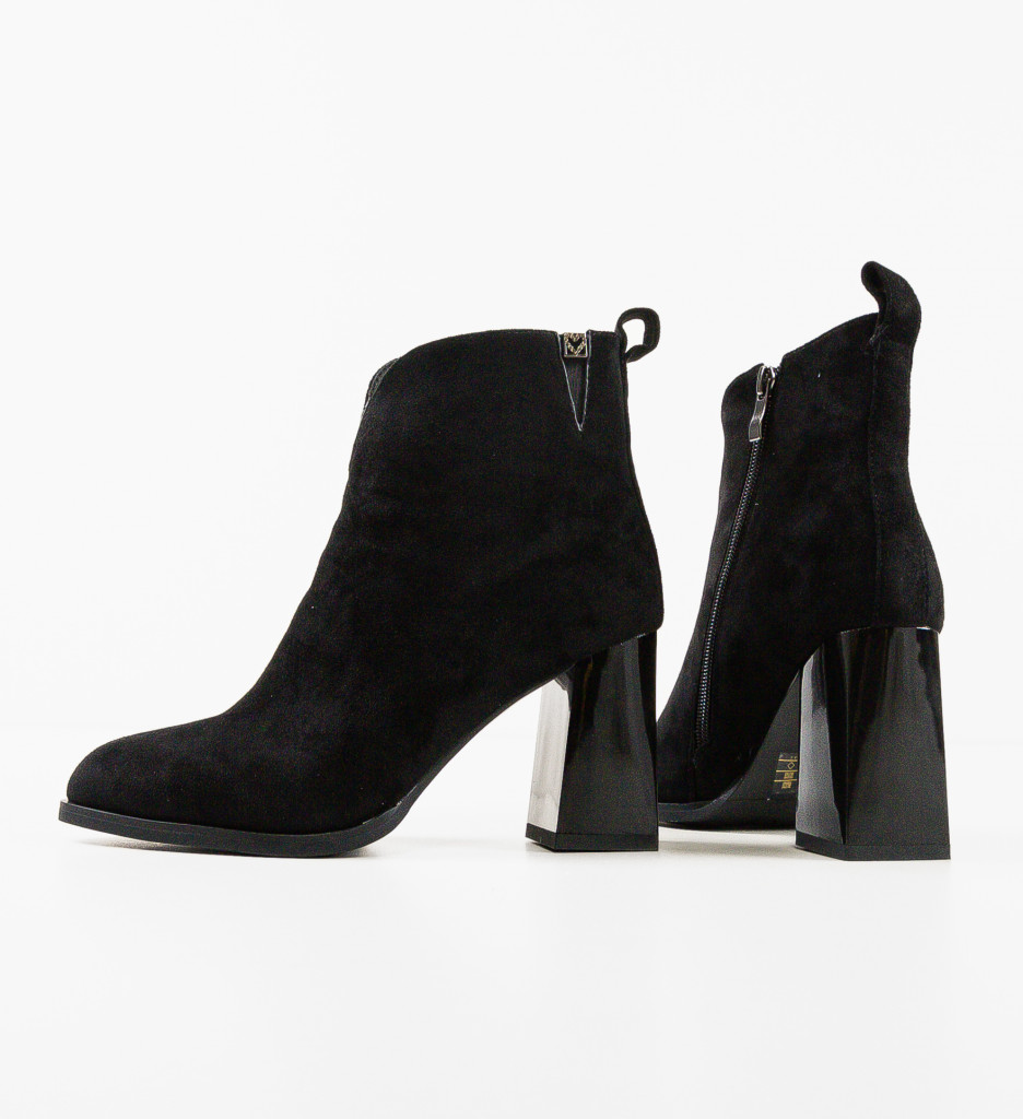 Botine Dama Feltry Negre - Eleganță și Confort - imagine 7