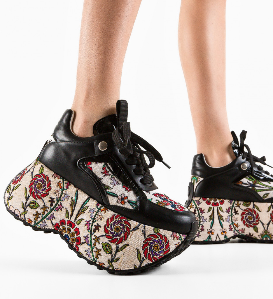 Pantofi Casual Foka Negri - Confort și Stil - imagine 3