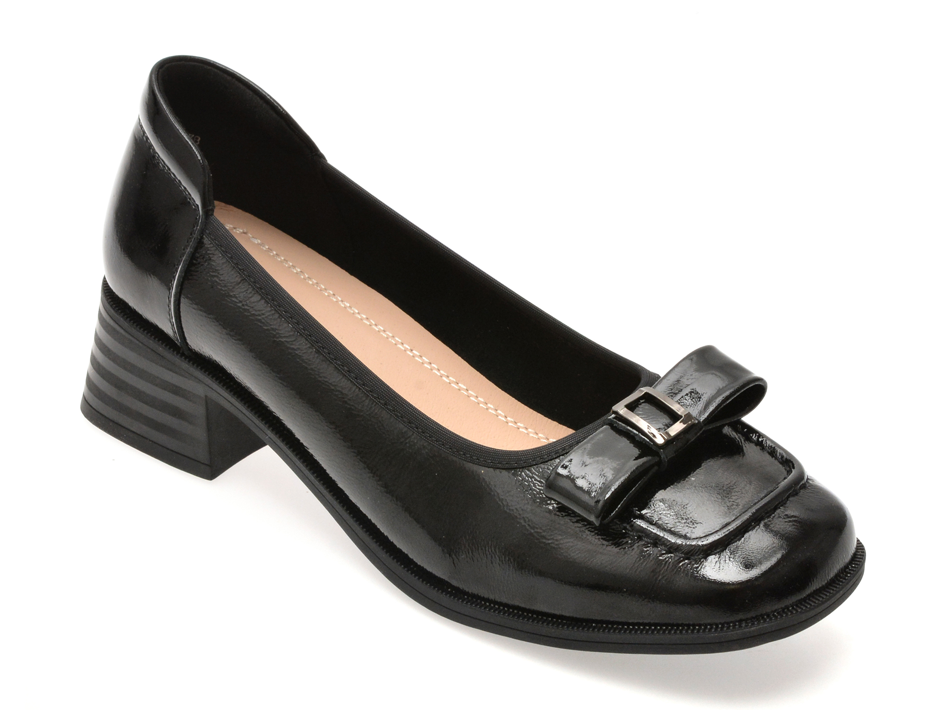 Balerini GRYXX Negri Piele Lacuită Eleganță