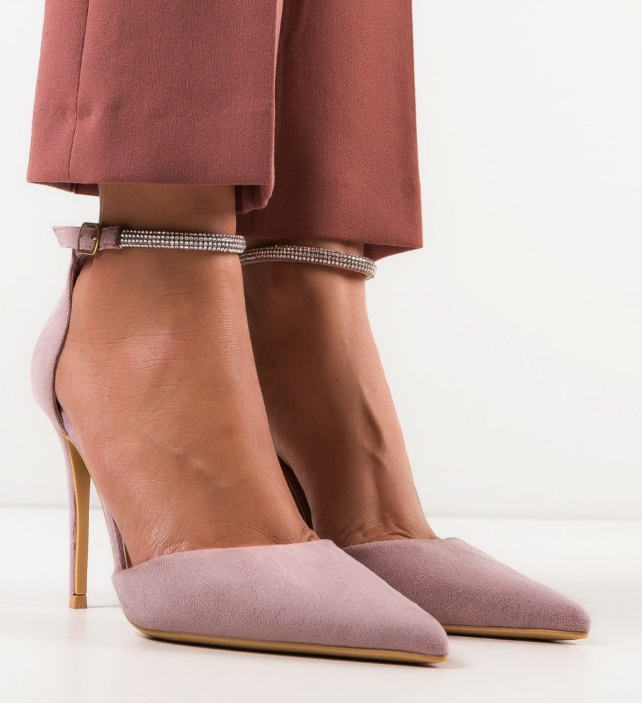 Pantofi Dama Lyvya Mov | Eleganță la Fiecare Pas - imagine 4