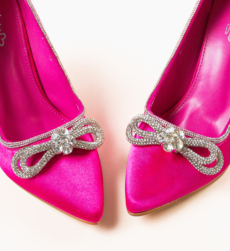 Pantofi cu toc Reytar Fuchsia | Eleganță și Stil - imagine 6