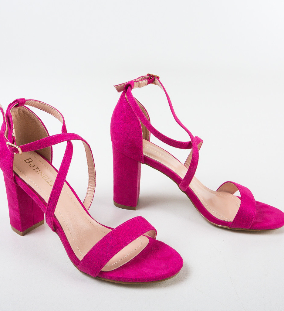 Sandale Tranta Fuchsia - Eleganță Vibrantă - imagine 7