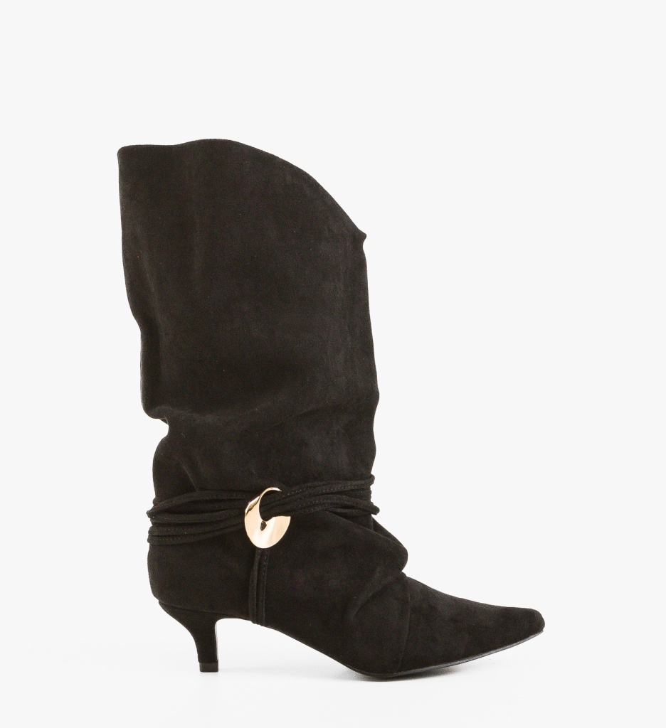 Botine Kamen Negre Depurtat - Eleganță și Confort - imagine 6