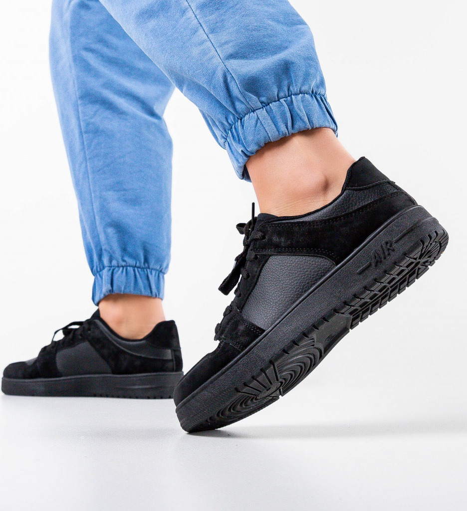 Pantofi Sport Tora Negri | Confort și Versatilitate - imagine 3