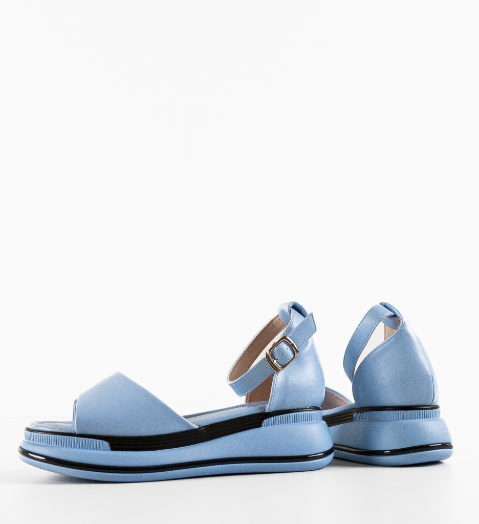 Sandale Dama Grifon Albastre | Eleganță și Confort - imagine 4