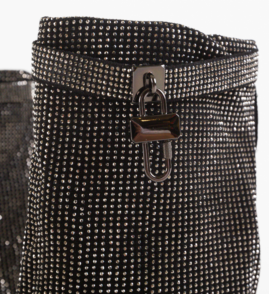 Platforme Hemdal Negre - Stil si Inaltime - imagine 7
