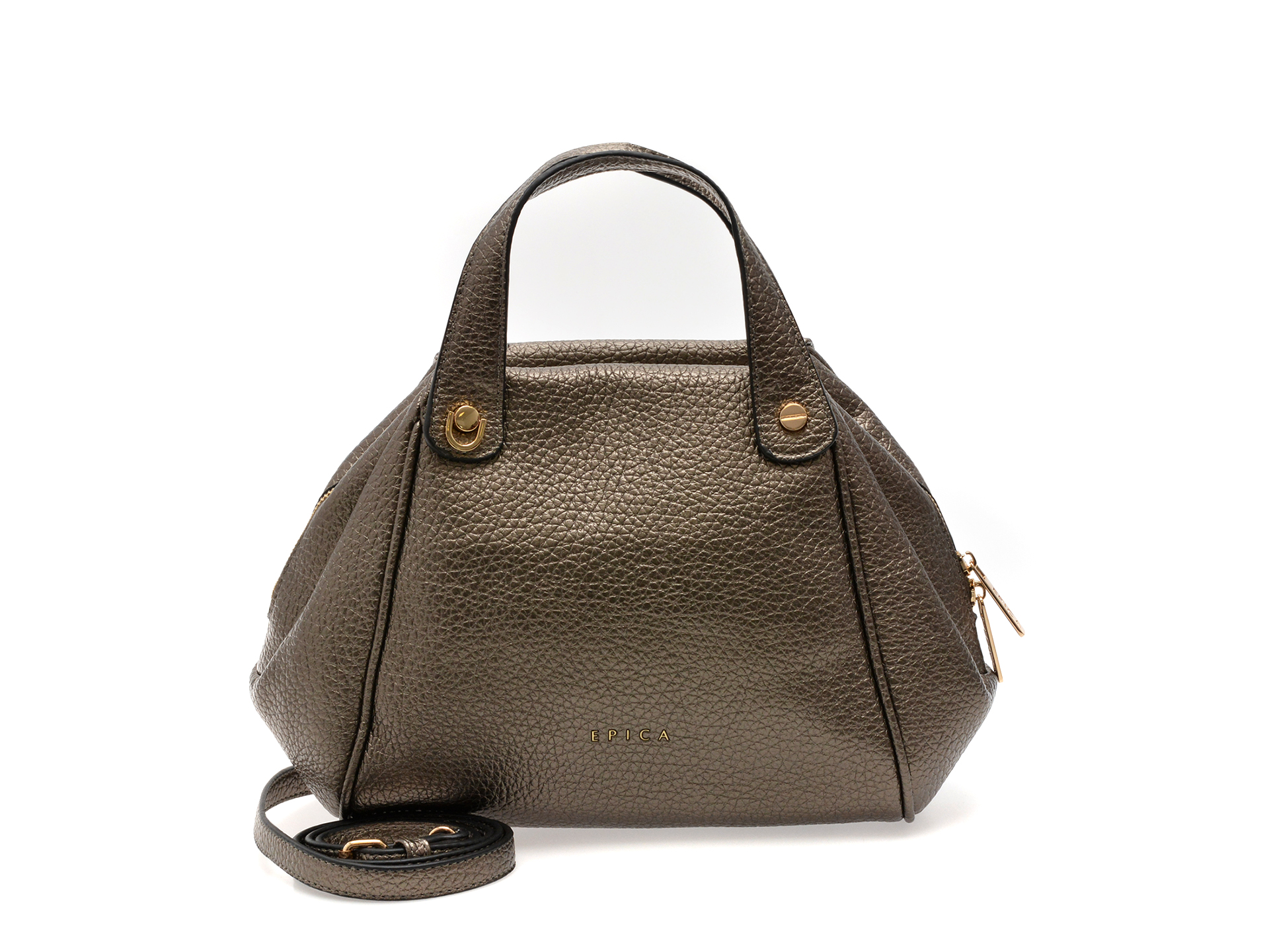 Geanta Epica Gri | Eleganta in Piele Ecologica