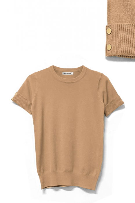 Pulover Camel Porta Fortuna | Stil și Confort