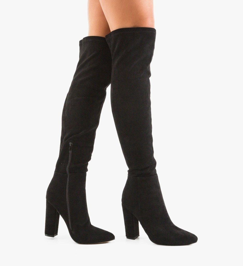 Cizme Stacey Negre | Eleganta Feminina - imagine 2